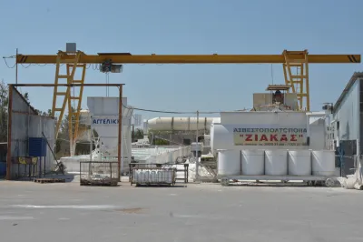 Εγκατάσταση Μηχανημάτων στην Aσβεστοποιίας M.Ζιάκα